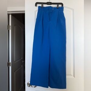 Abercrombie & Fitch Blue Trouser Pants
